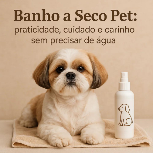 banho a seco pet