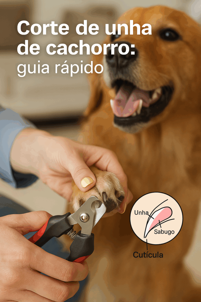 cortar unha cachorro